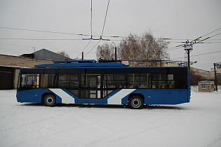 Первый троллейбус выйдет на линию после капитального ремонта в Барнауле