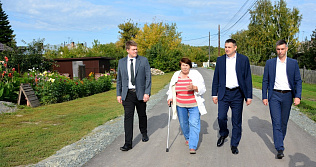 Дороги в поселках Березовка и Научный Городок заасфальтировали за счет средств городского бюджета