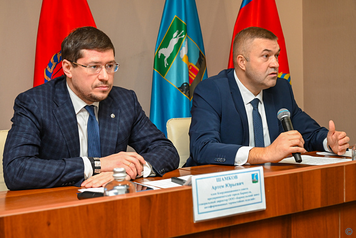 Выездное заседание Координационного совета предпринимателей города Барнаула состоялось на базе Барнаульского завода АТИ.