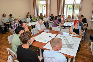 Концепцию благоустройства территории  в посёлке Южный обсудили в ходе стратегической сессии