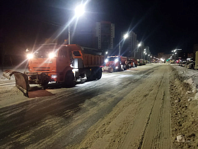 МБУ «Автодорстрой» вывозит снег с улиц города